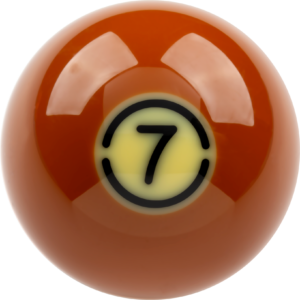 RBATPC_07 Aramith Tournament TV Replacement Ball – #7 | Golden Break Billiards